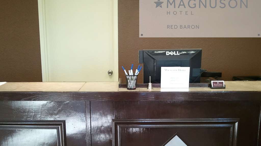 Magnuson Hotel Red Baron Garden City Interiør bilde